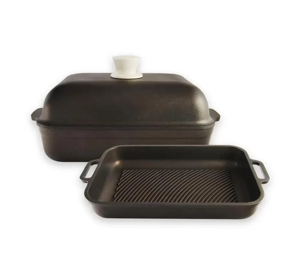 Set Rotisserie con Base Asadora